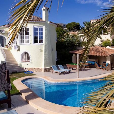 Villa Belucra,10P,Seaview,Jacuzzi,Pool Кальпе Екстер'єр фото