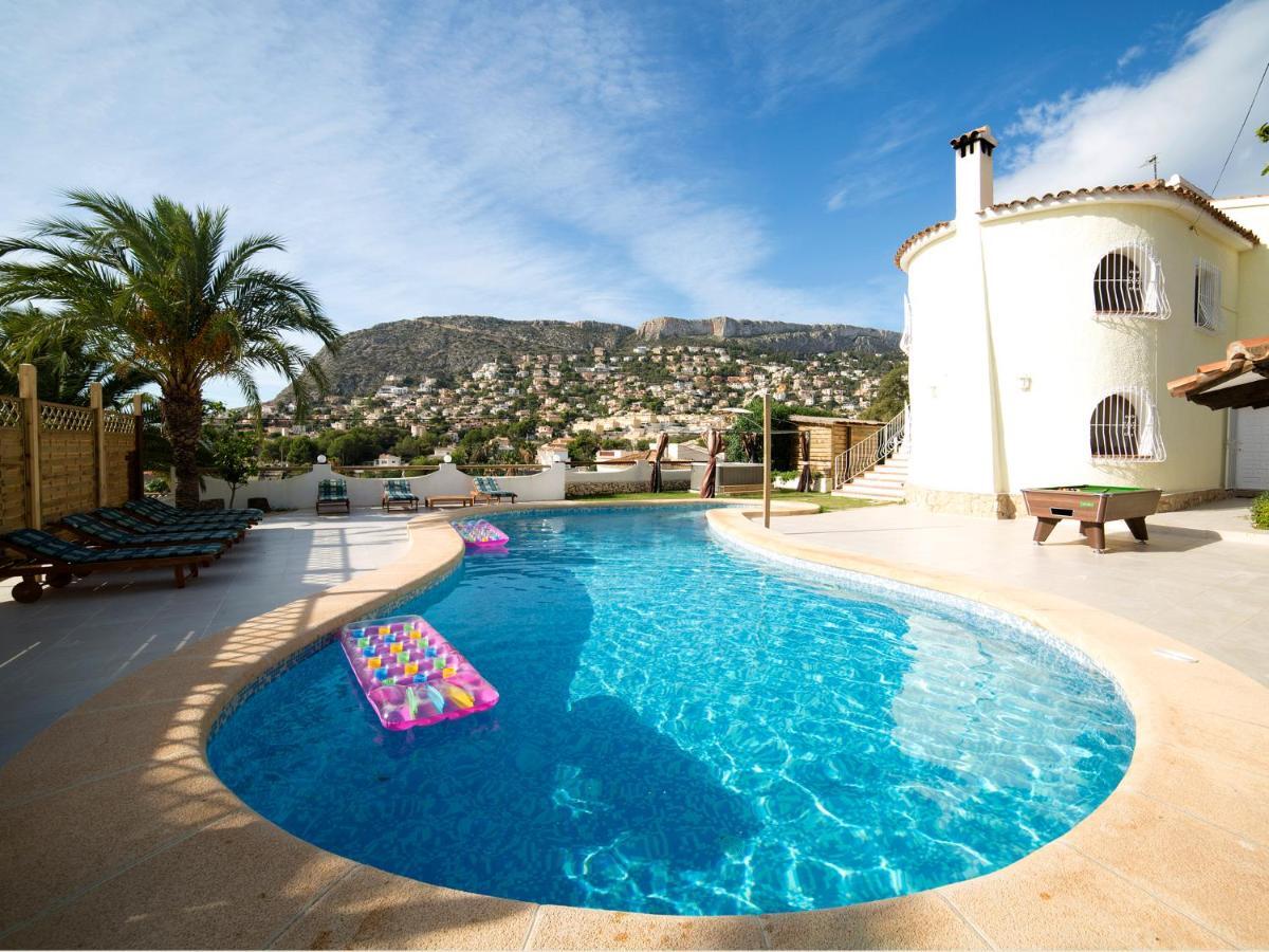 Villa Belucra,10P,Seaview,Jacuzzi,Pool Кальпе Екстер'єр фото